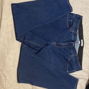 Stretchy Straight Leg Jeans size 16W